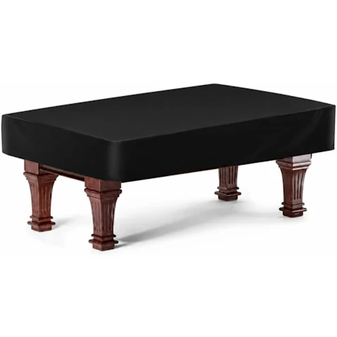 TOPONE Billiard/Pool Table Black Dust Cover - 8ft