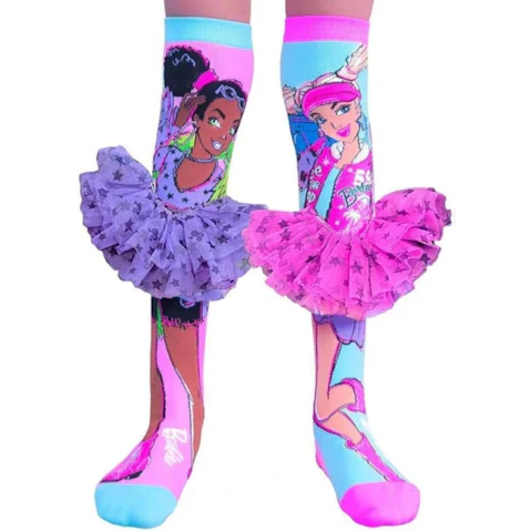 Madmia Kids and Adult Barbie Extra Fashionista Sock