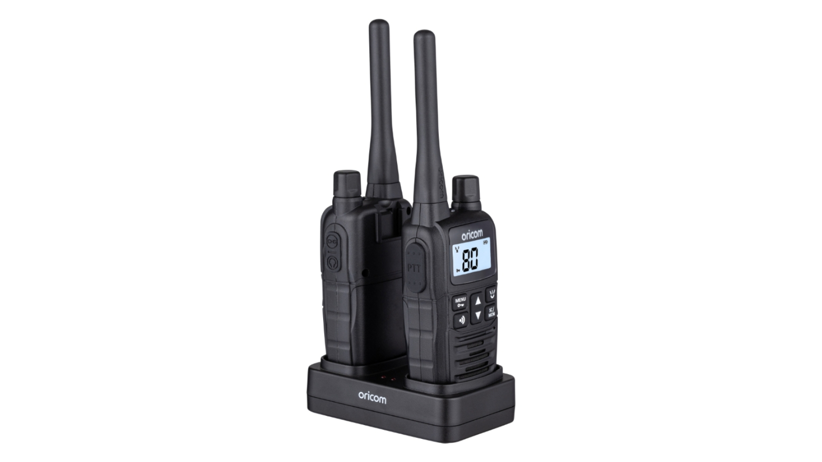 Oricom UHF2400 2 Watt Handheld UHF CB Radio Twin Pack