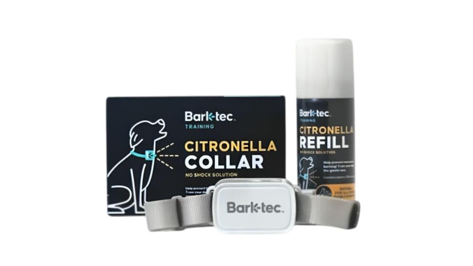 Barktec Rechargeable Citronella Spray Collar with Refill