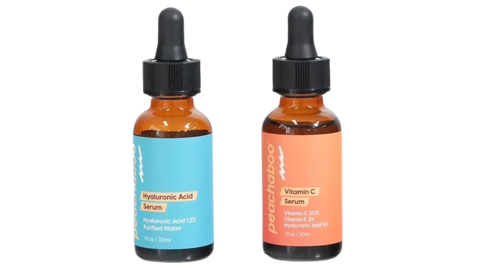Peachaboo Serum Pack Vitamin C and Hyaluronic Acid