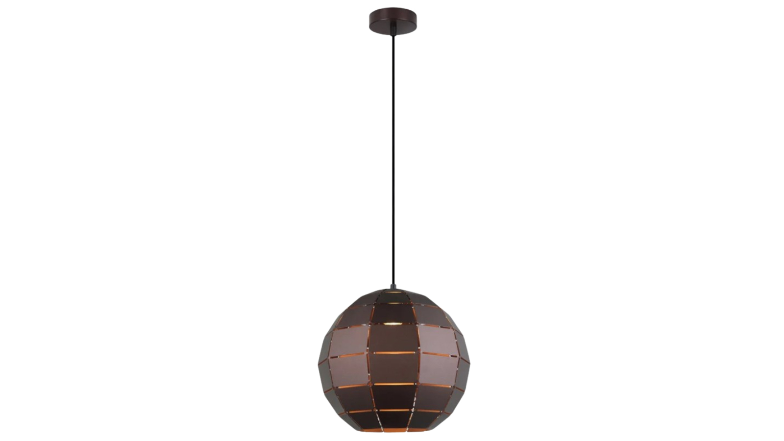 ARMIS Interior Retro Tiled Wine Glass Shape Pendant Light - Coffee