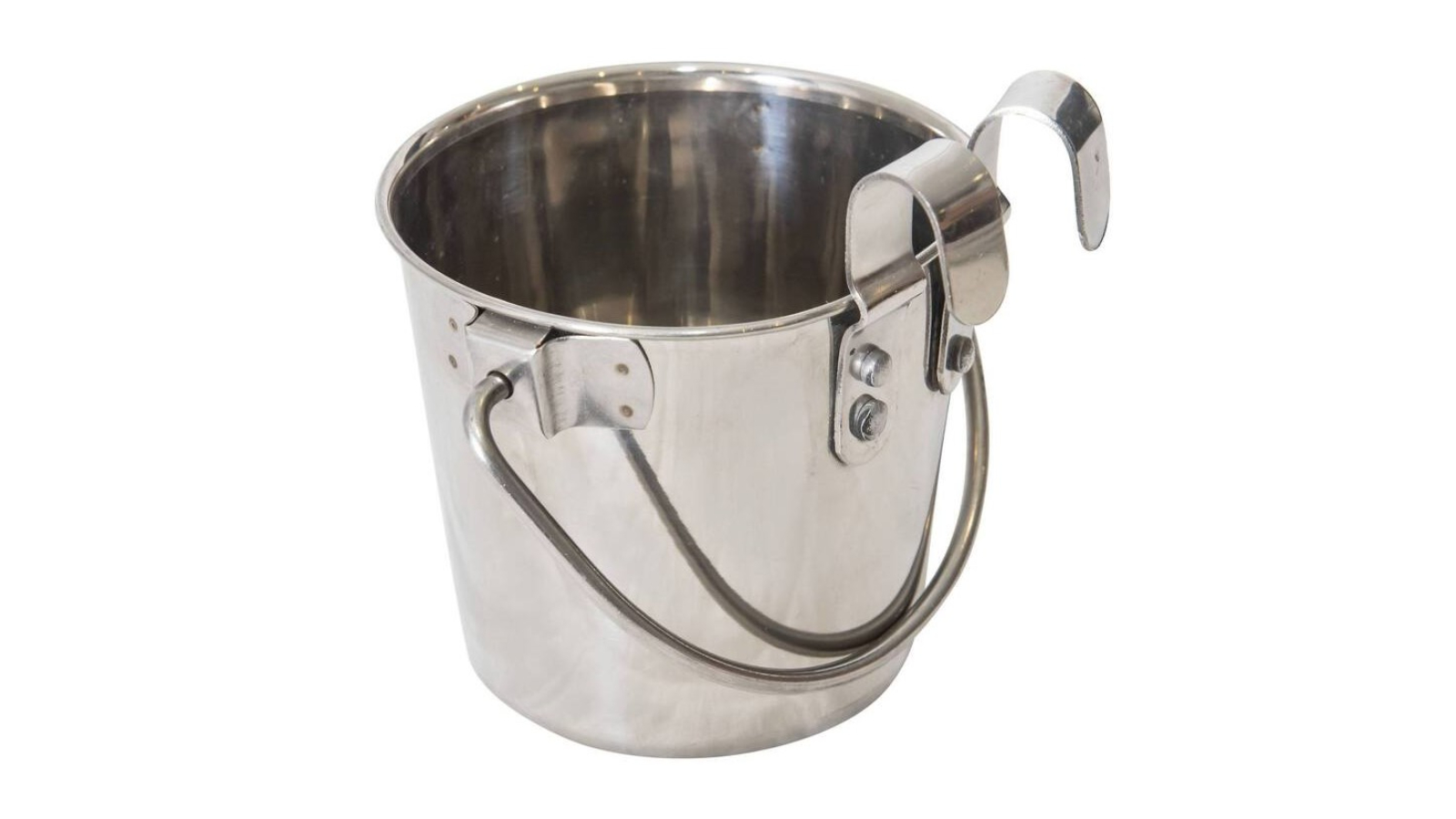 YES4PETS Stainless Steel Pet Parrot Feeder Dog Cat Water Bowl - 2.8 Litre