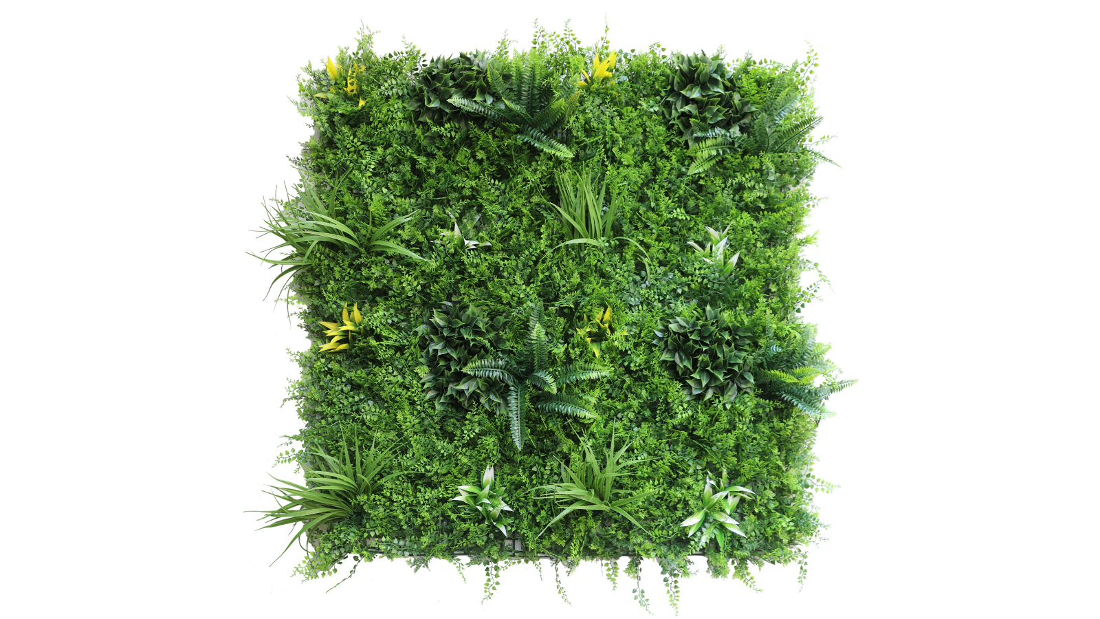 YES4HOMES Artificial Plant Wall Grass Panel Vertical Garden Foliage Tile Fence 