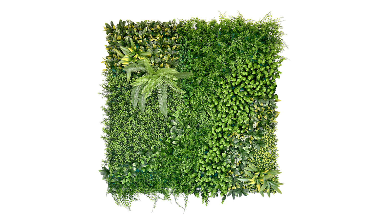 YES4HOMES Artificial Plant Wall Decor Grass Panel Vertical Garden Foliage Tile Fence Style 1