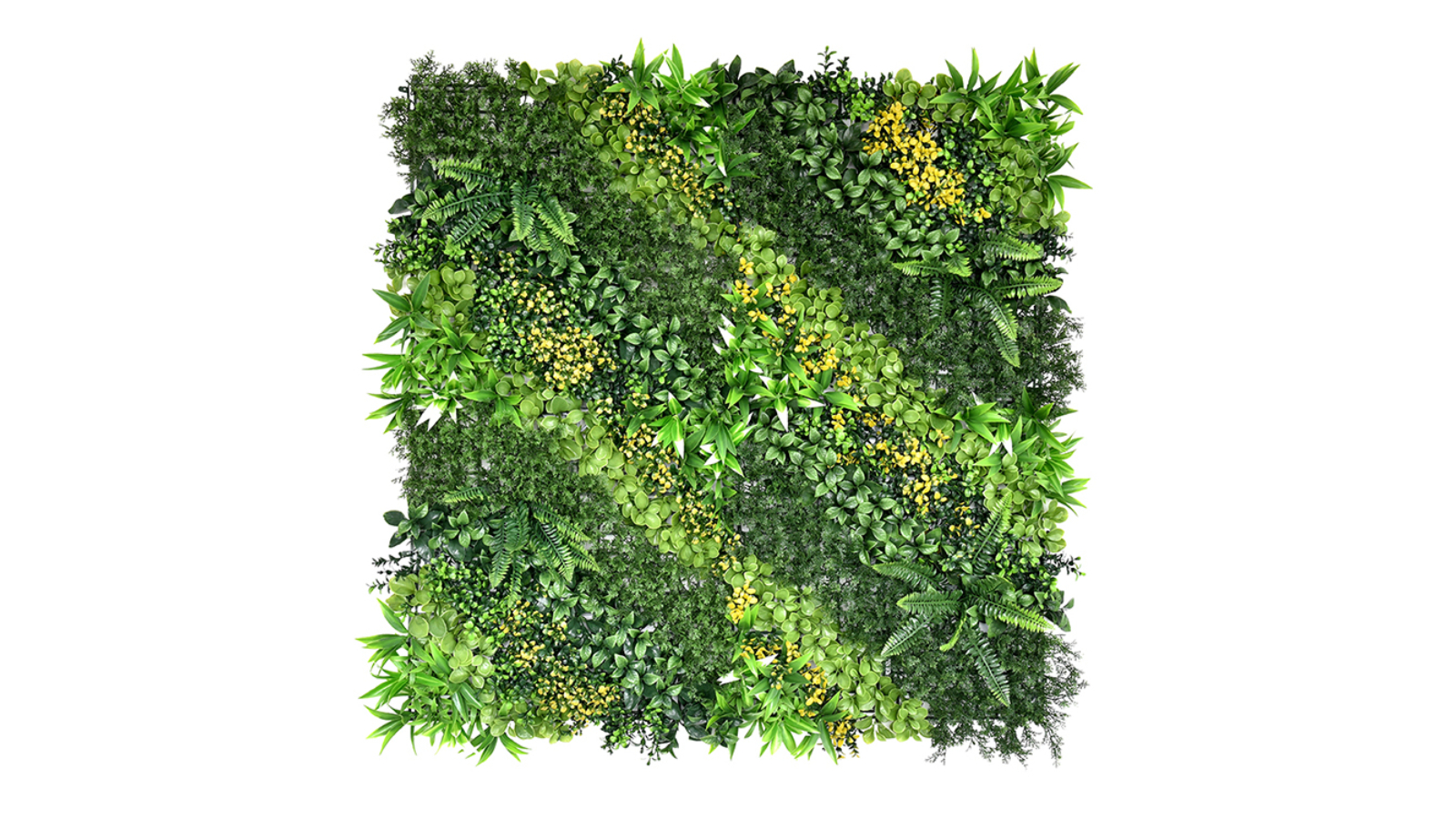 YES4HOMES Artificial Plant Wall Decor Grass Panel Vertical Garden Foliage Tile Fence