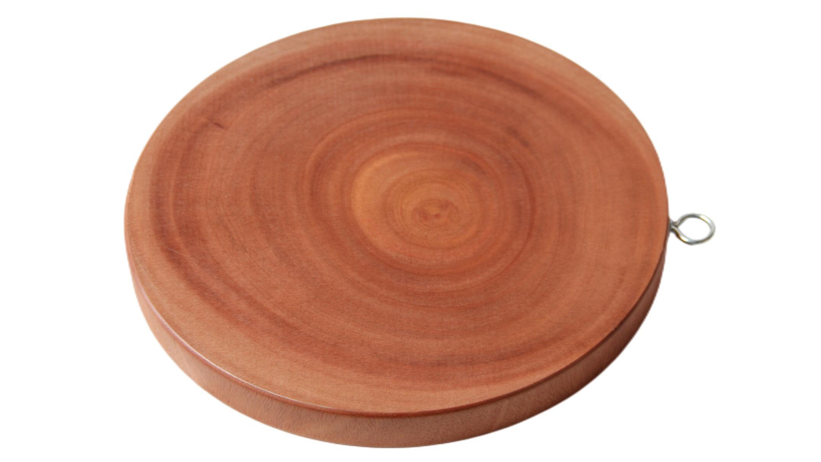 YES4HOMES Natural Hardwood Hygienic Kitchen Cutting Wooden Chopping Board Round - Large