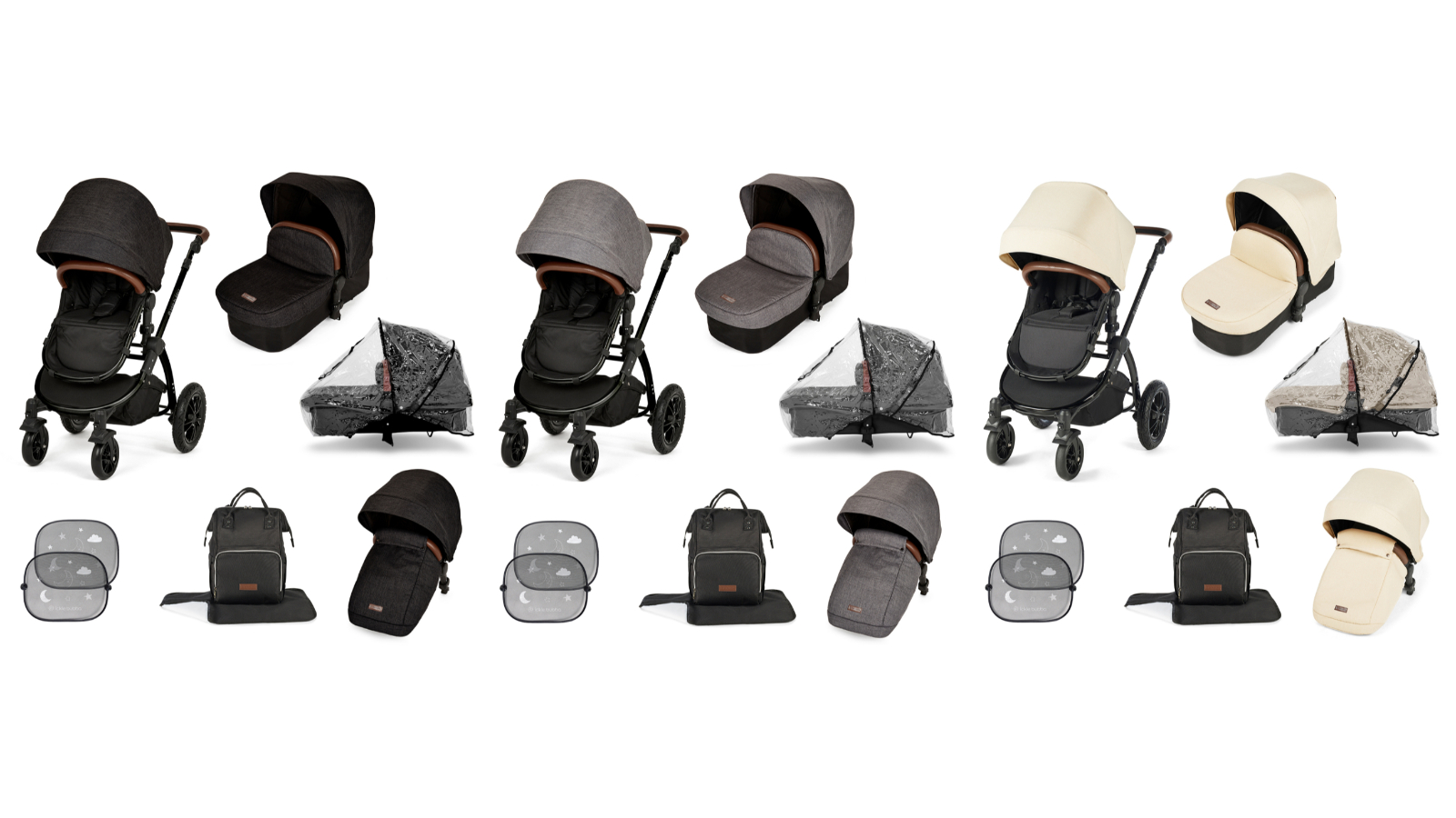 Ickle Bubba All-in-One Stomp V3 4-Wheel Pram