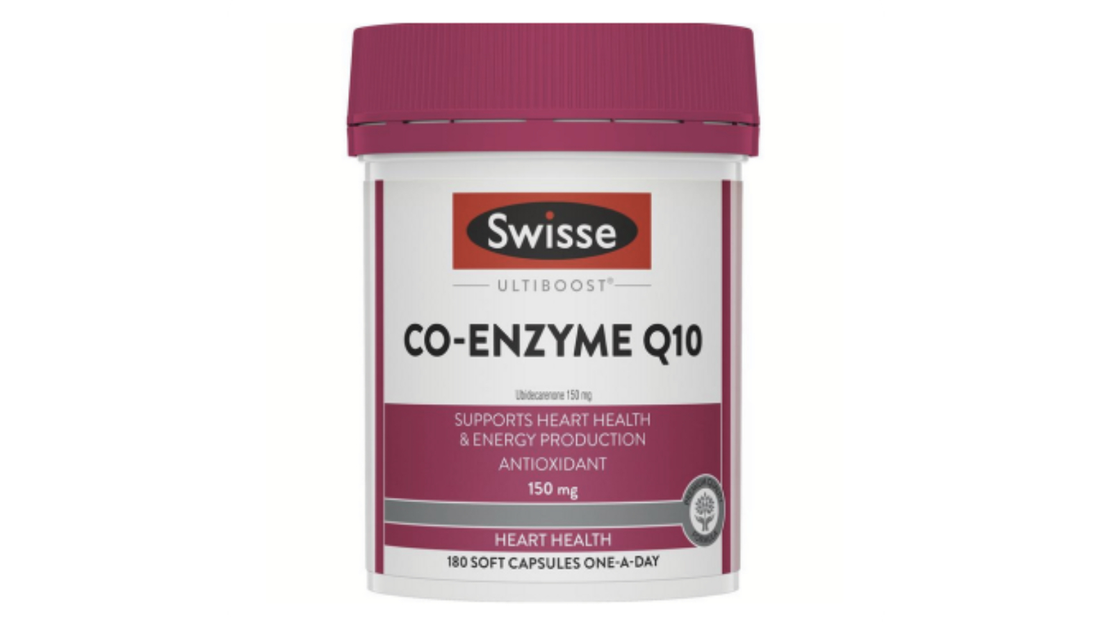 Swisse Q10 150mg Ultiboost Co-Enzyme - 180 Capsule