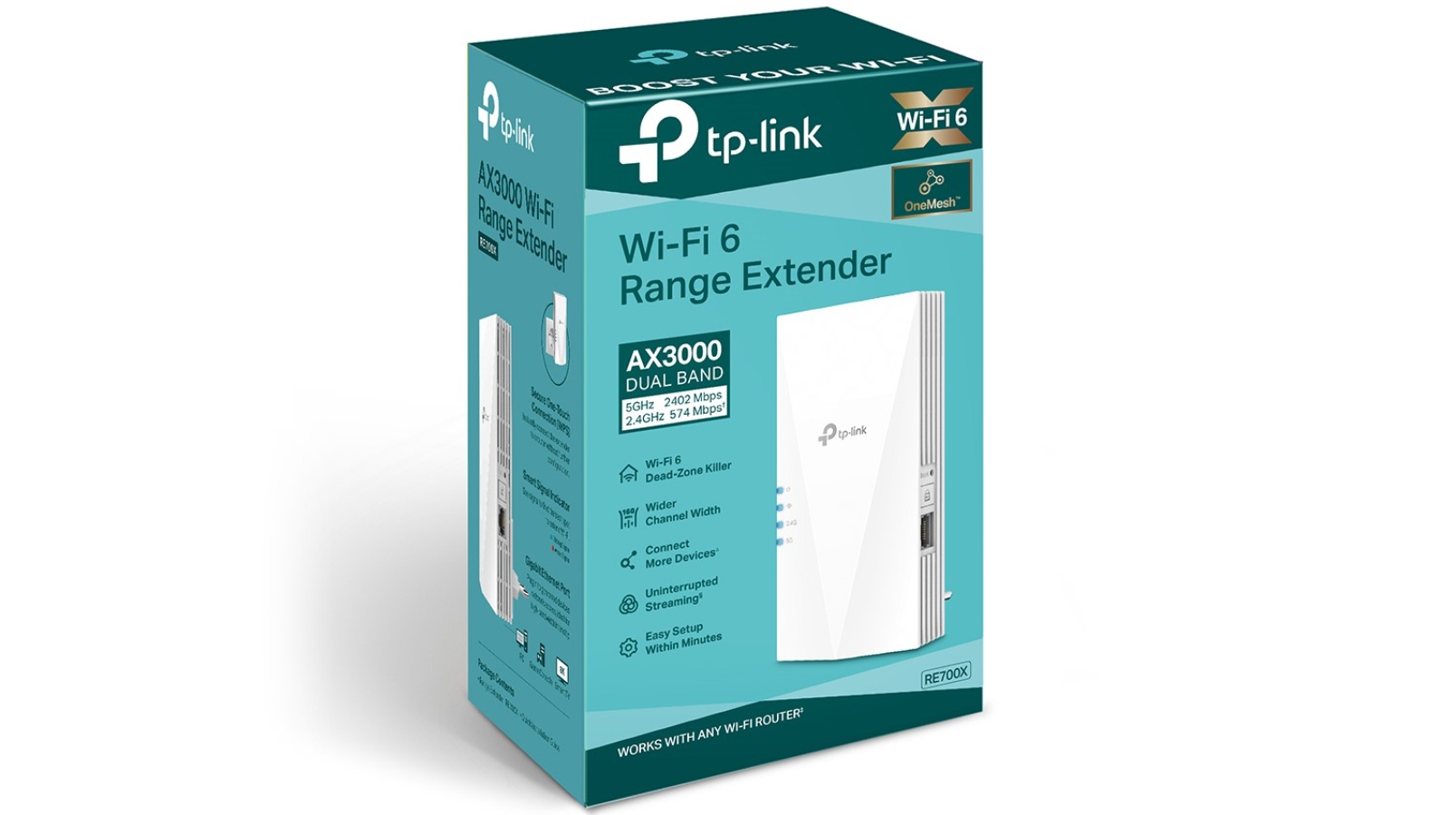 TPLink AX3000 WIFI6 Range Extender Harvey Norman