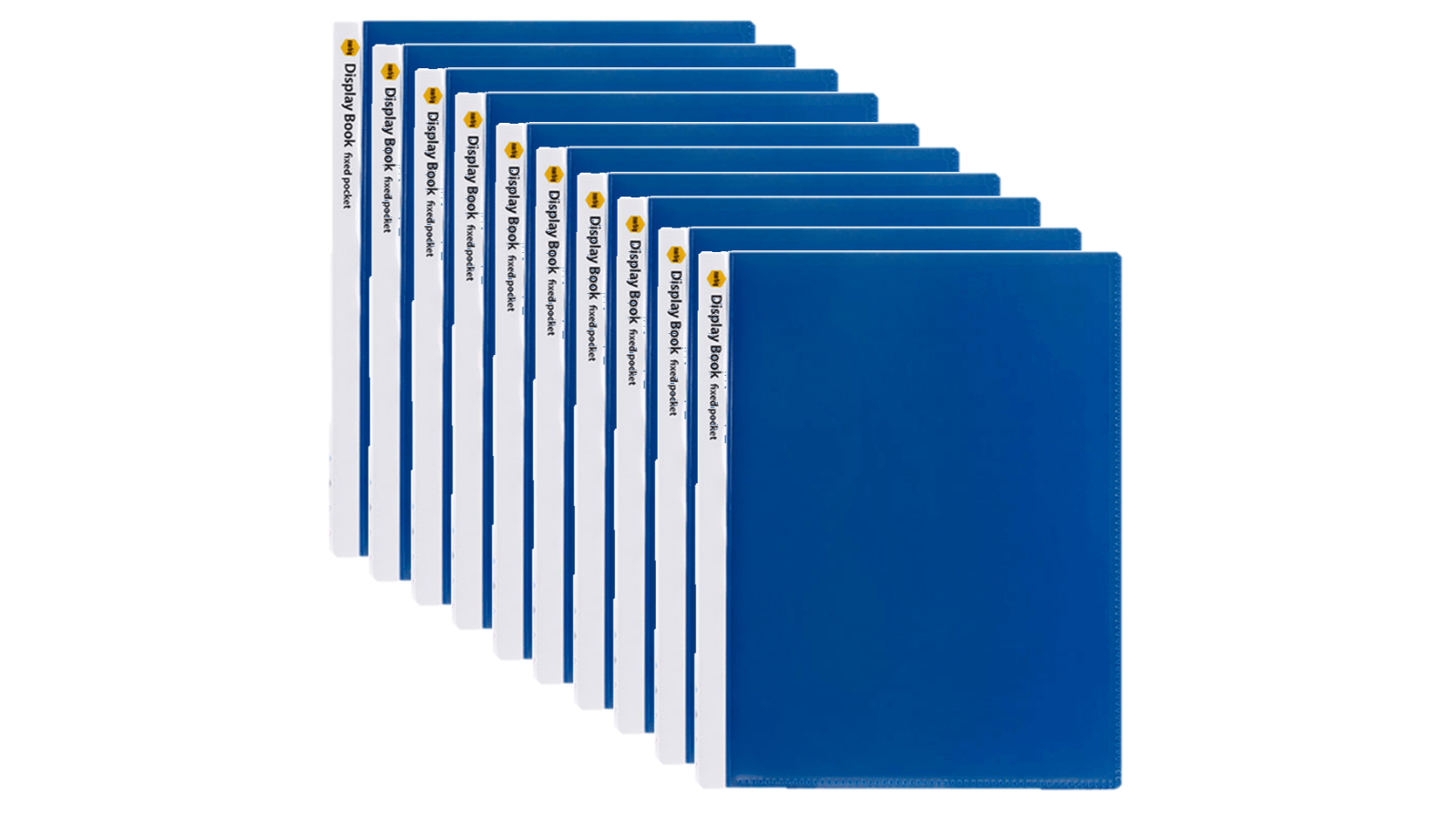 Marbig Pack of 10 Non-Refillable Display Book Insert Cover 40 Page A4 ...