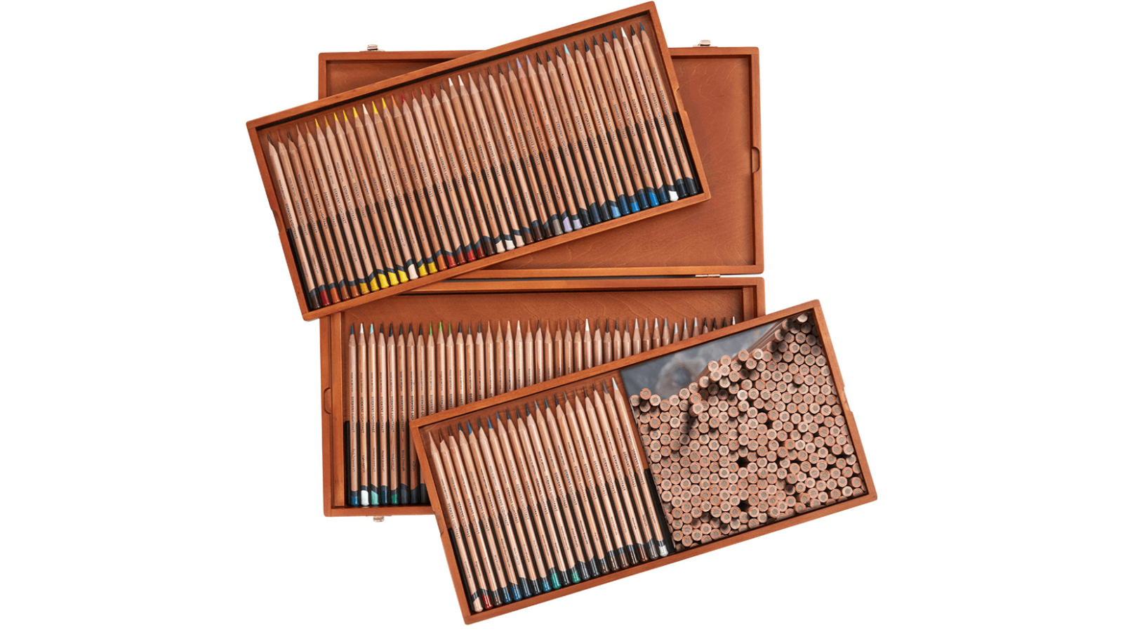 Derwent Lightfast 100 Wooden Box Colour Set | Harvey Norman