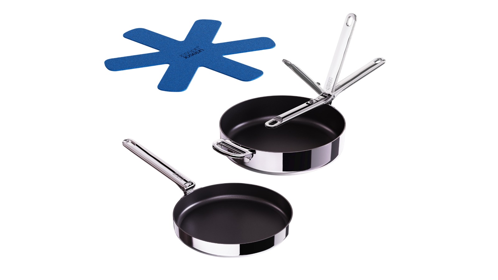Joseph Joseph 2 Piece Space Steel Pan
