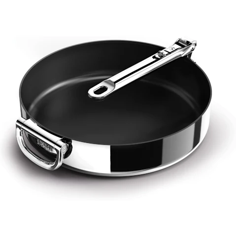 Joseph Joseph Space Steel Non-Stick Frying Pan - 28cm