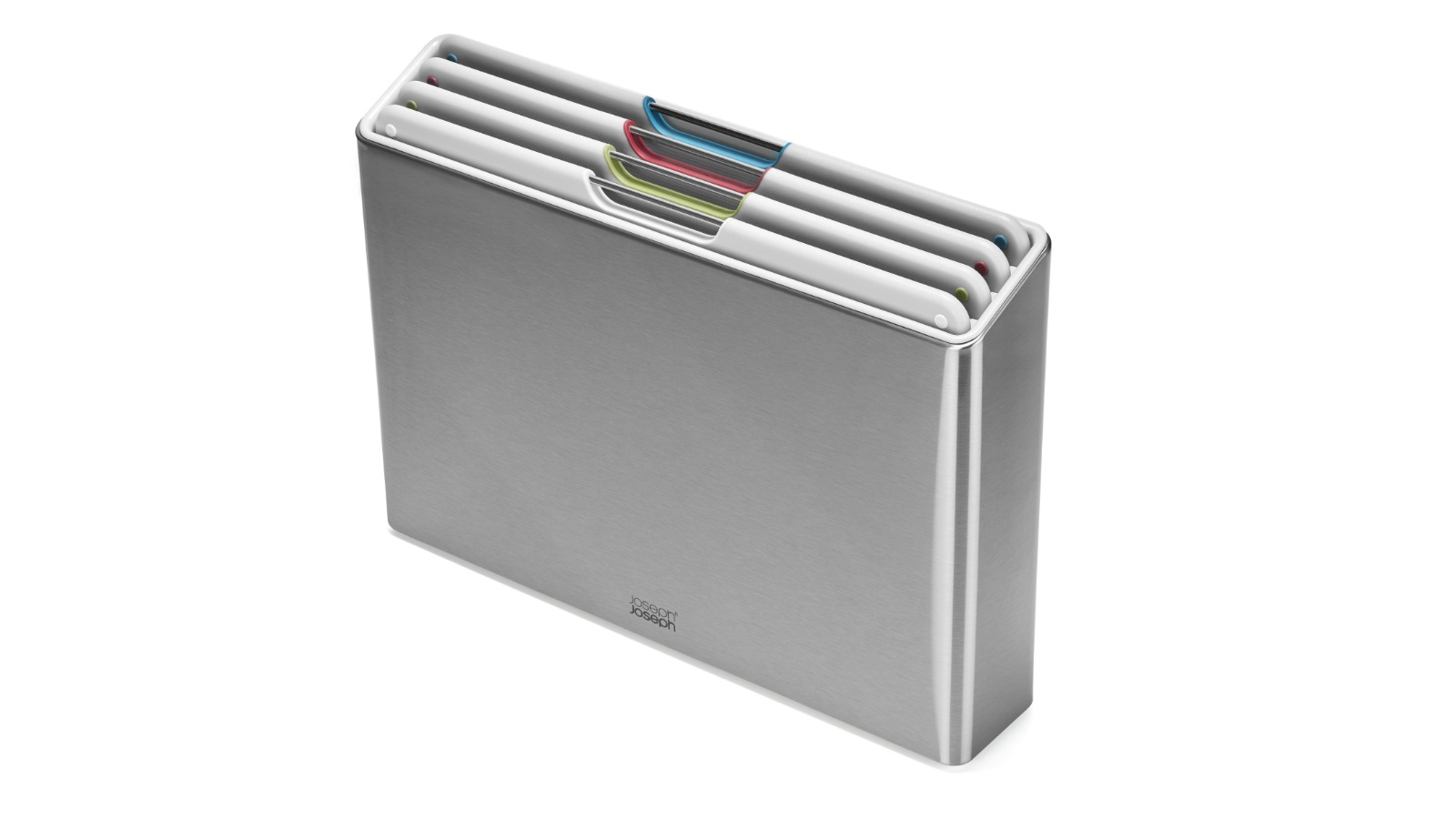 Joseph Joseph 4 Piece Folio Steel Chopping Board - Stone