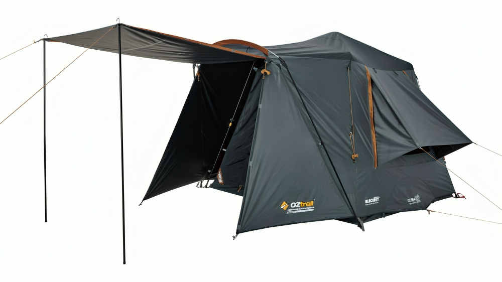 Oztrail 4 Person Fast Frame Block Out Lumos Tent 