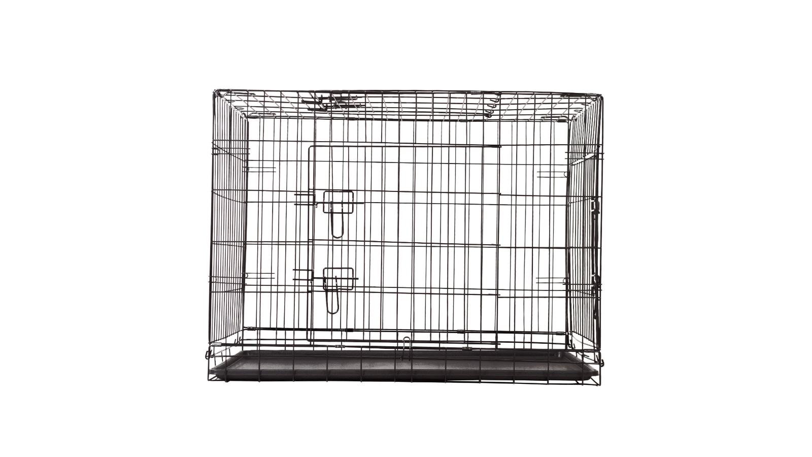 Four Paws Wire Black Dog Cage 30inch Harvey Norman