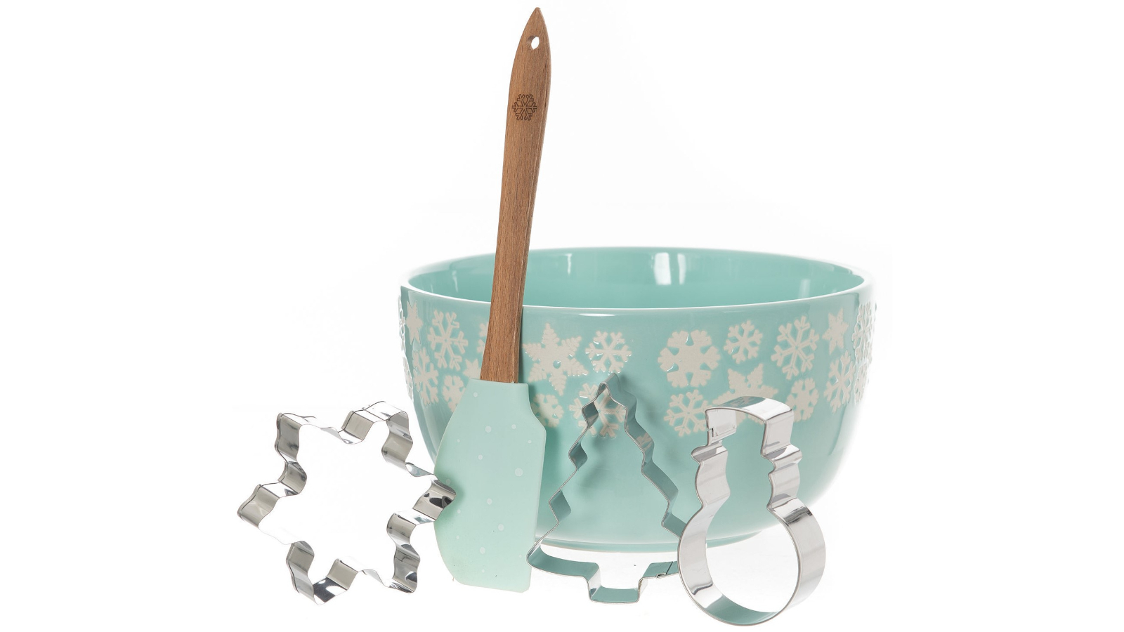 Bread and Butter Mini Mix Bowl Set - Icy Snowflake