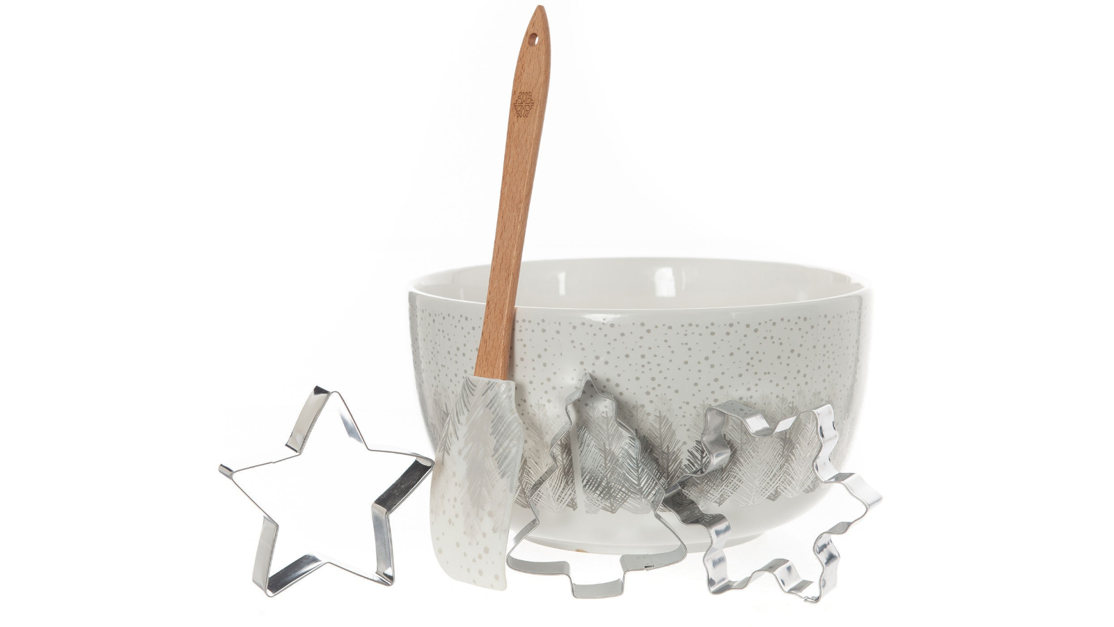 Bread and Butter Mini Mix Bowl Set - Silver Tree 