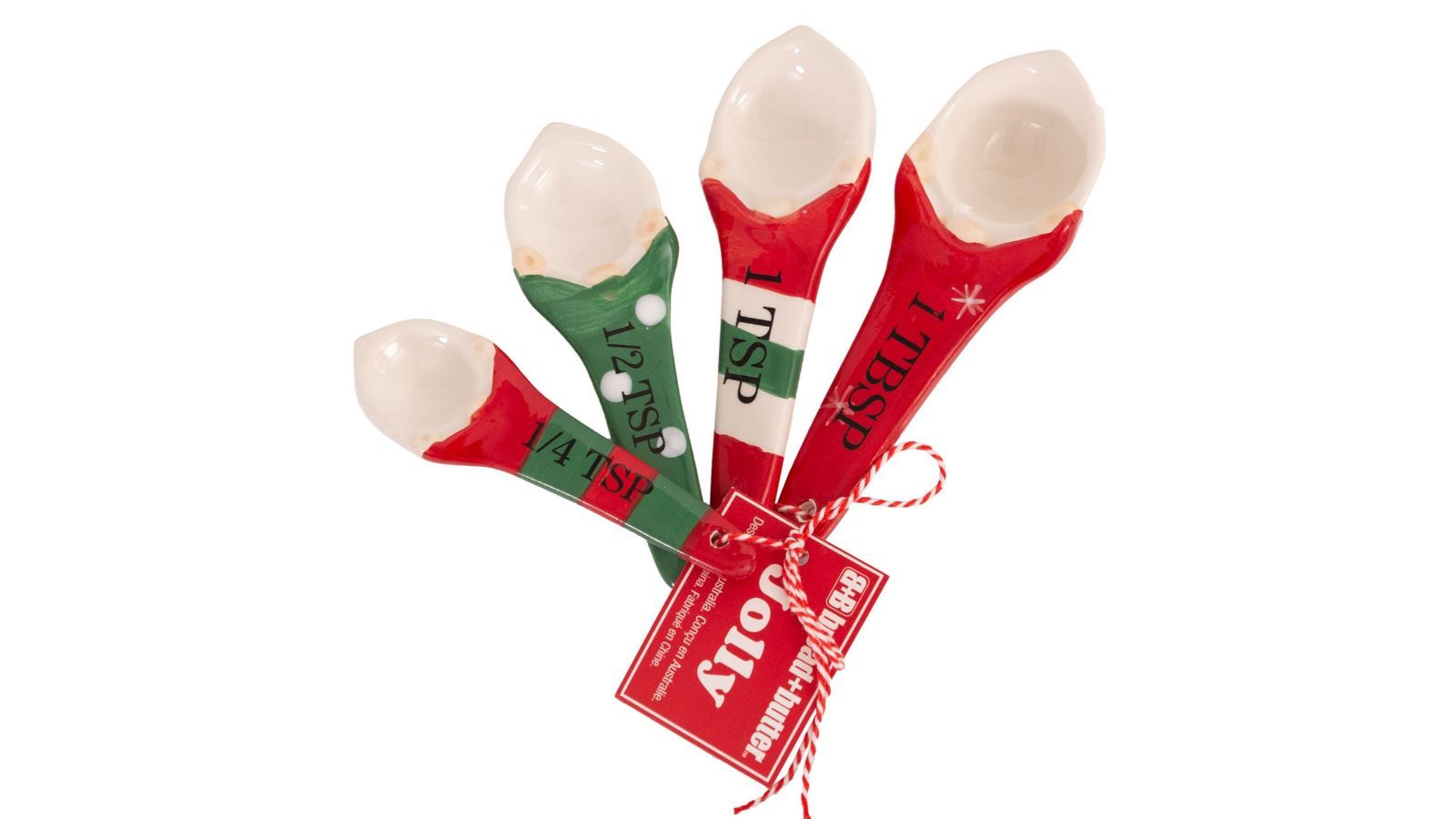 Bread and Butter Pack of 4 Gnome Measuring Spoon