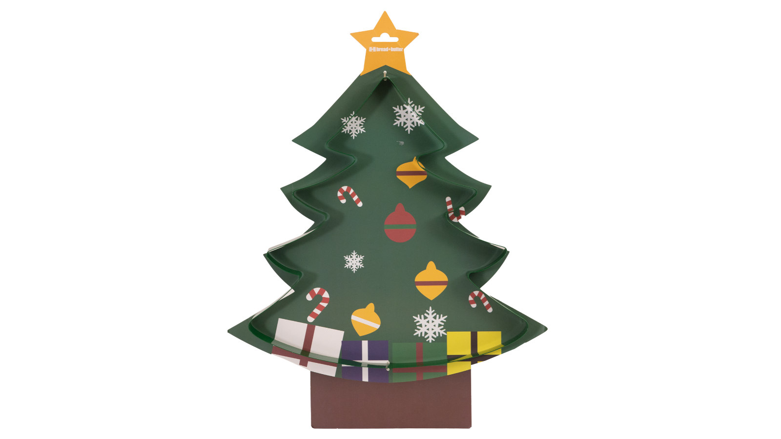Bread and Butter Jumbo Tree Cookie Cutter - Green
