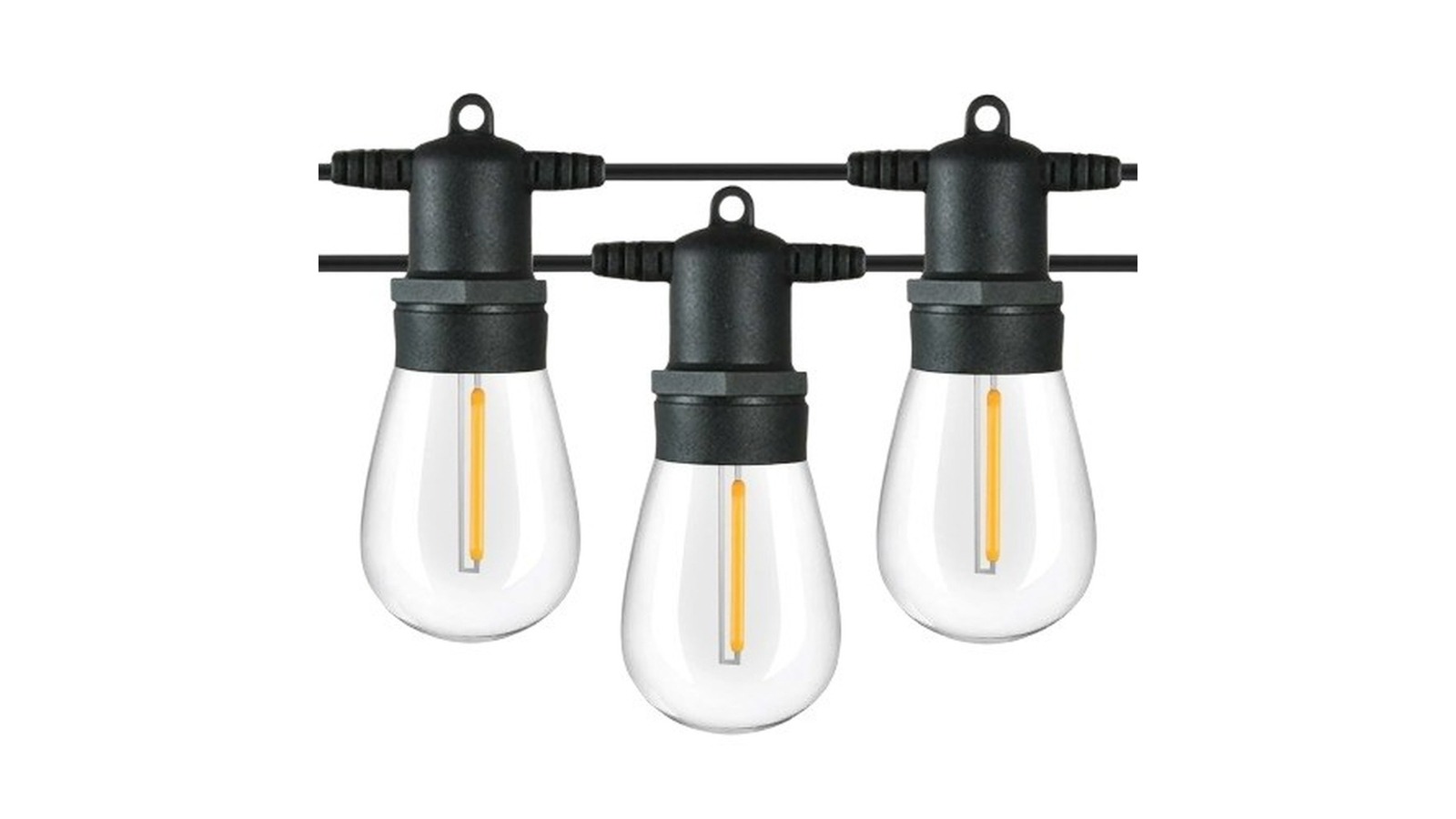 LumiFx 10 Bulb Outdoor 10m Festoon Light - Warm White