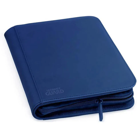 Ultimate Guard 4 Pocket ZipFolio XenoSkin Folder - Dark Blue