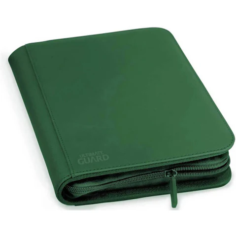 Ultimate Guard 4 Pocket ZipFolio XenoSkin Folder - Green