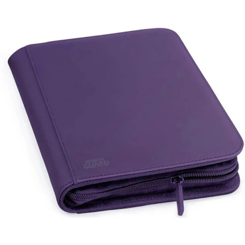 Ultimate Guard 4 Pocket ZipFolio XenoSkin Folder - Purple