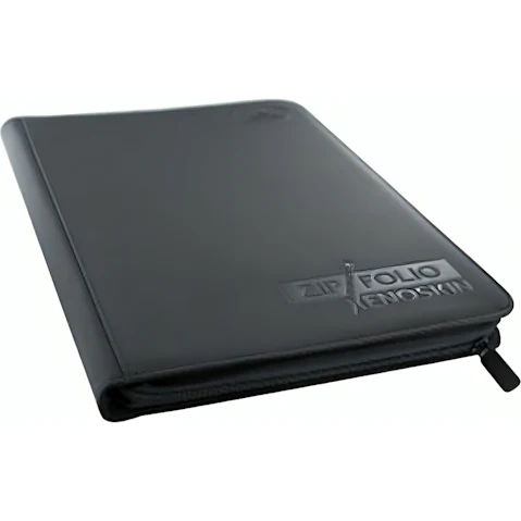 Ultimate Guard 9 Pocket ZipFolio XenoSkin Folder - Black