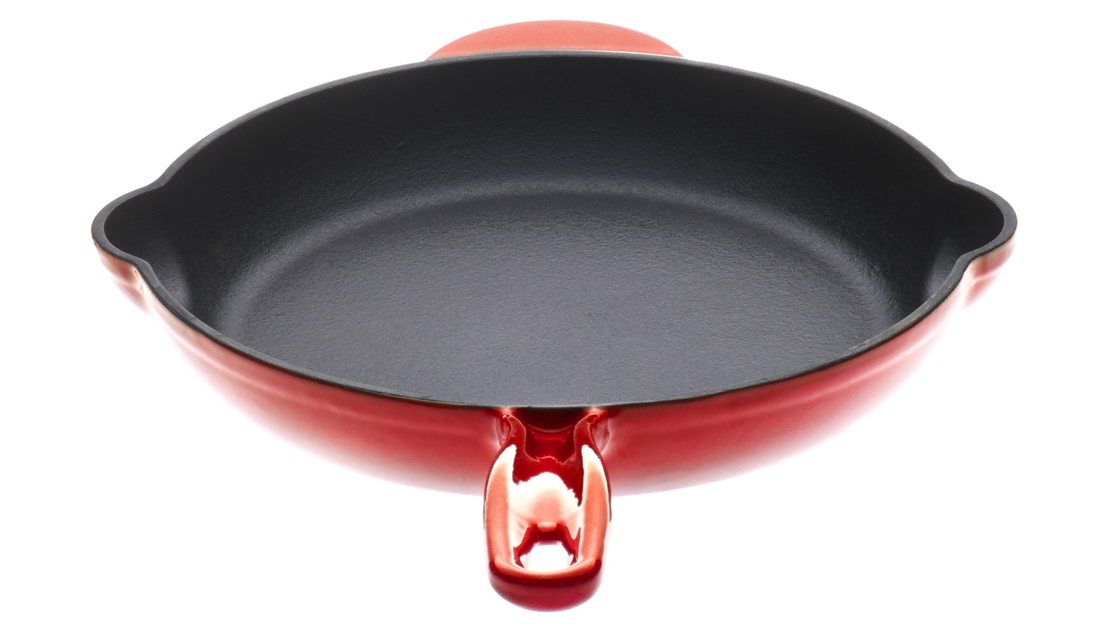 Green Cast Iron Fry Pan 26cm main image 0