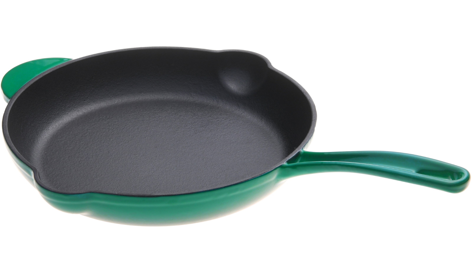 Gourmet Kitchen Eden Green Cast Iron Fry Pan - 26cm