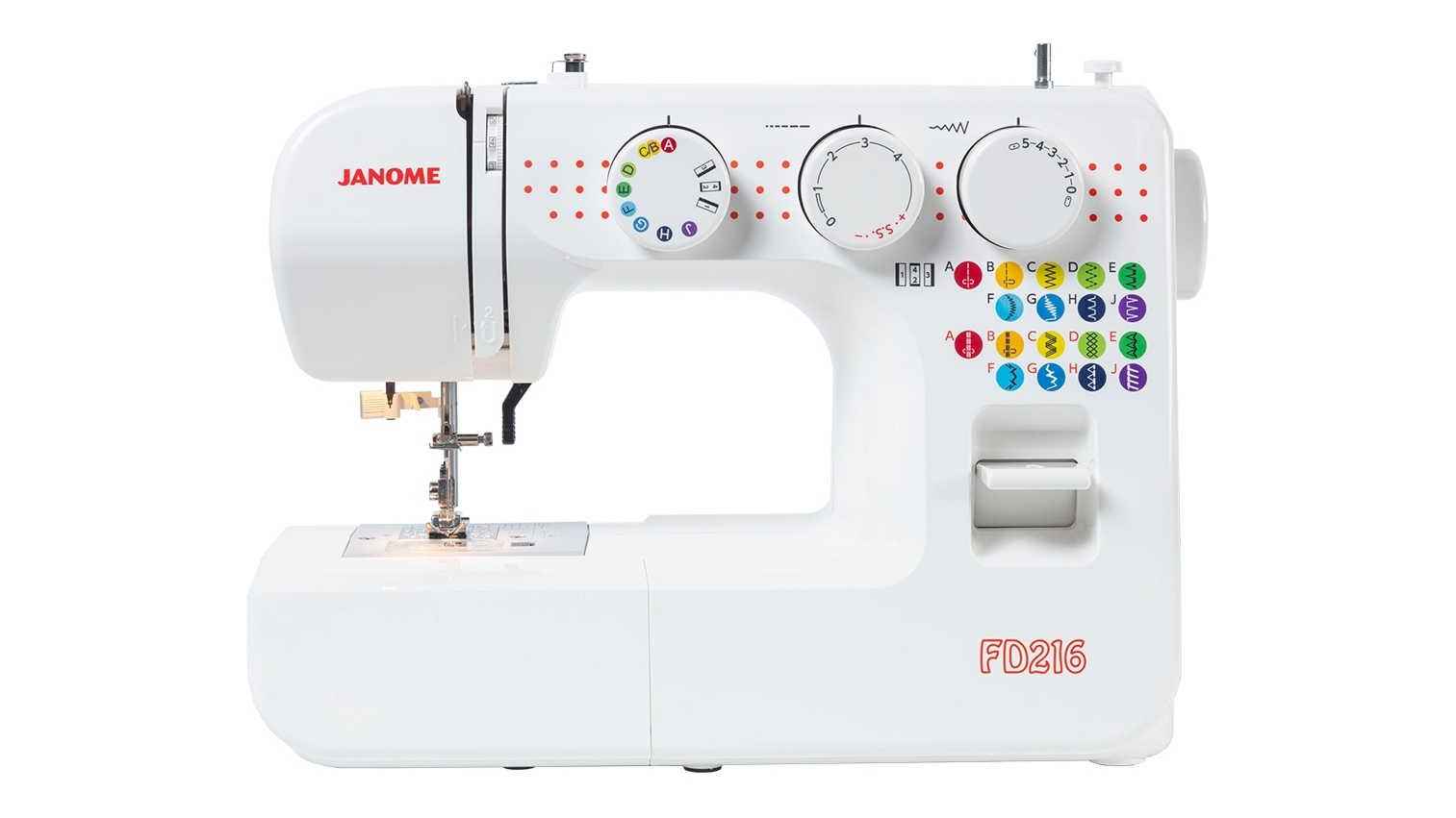 Janome FD216 Mechanical Sewing Machine Harvey Norman