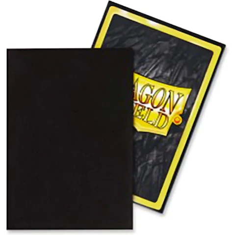 Dragon Shield Box of 60 Matte Japanese Sleeve - Black