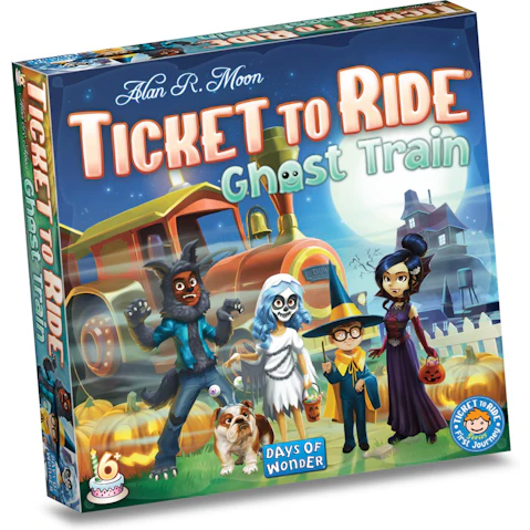 Ticket to Ride Ghost Train Board Game