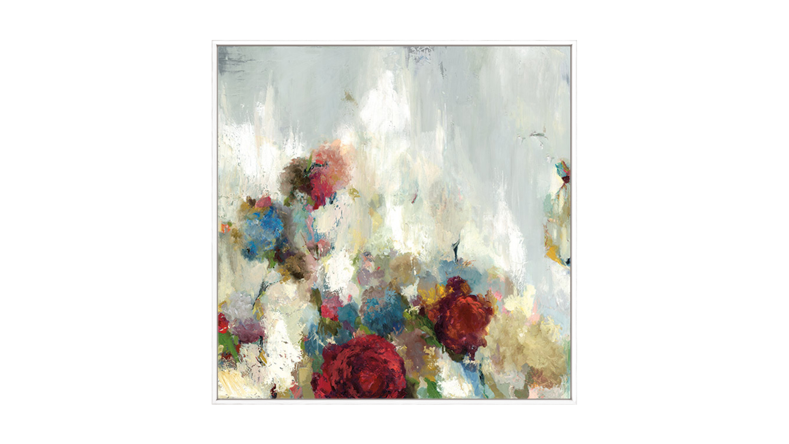 La Grolla September I White Gallery Art - 87 x 87cm | Harvey Norman