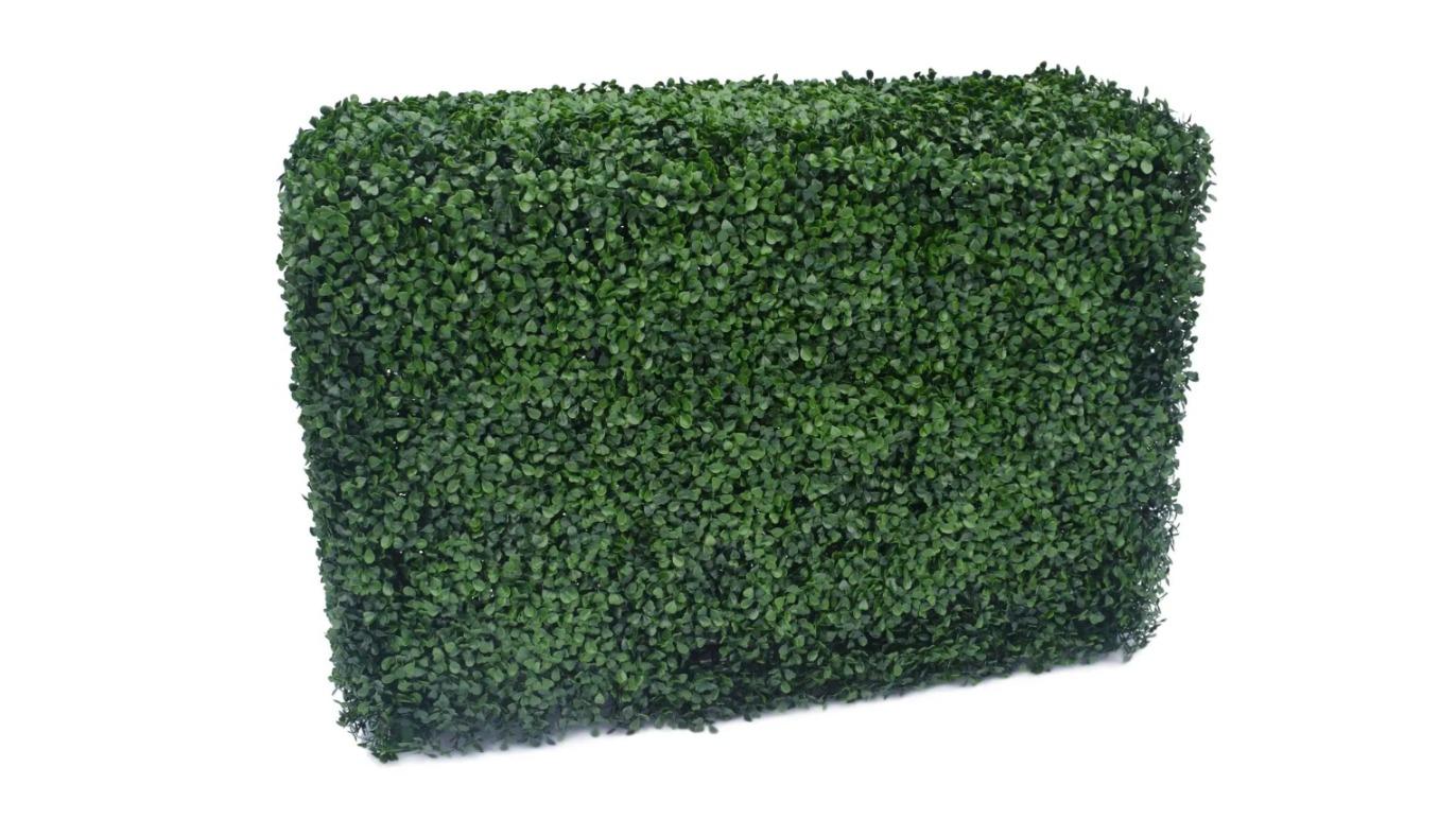 Designer Plants Artificial UV Resistant Portable Boxwood Hedge - 75 x 100cm