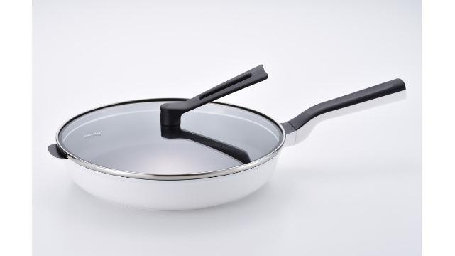 RemyPan Wide Frying Pan - White