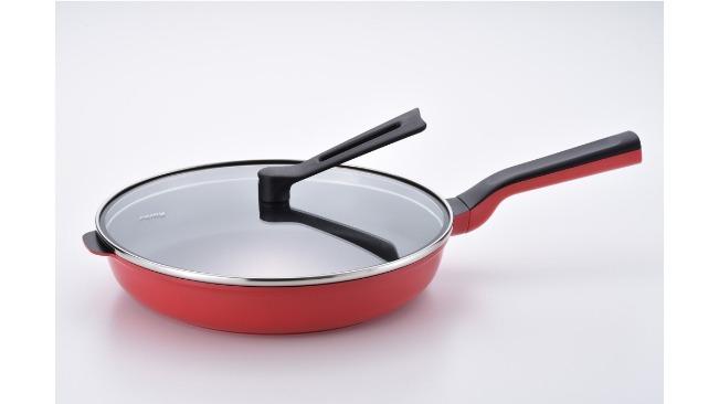 RemyPan Wide Frying Pan - Red