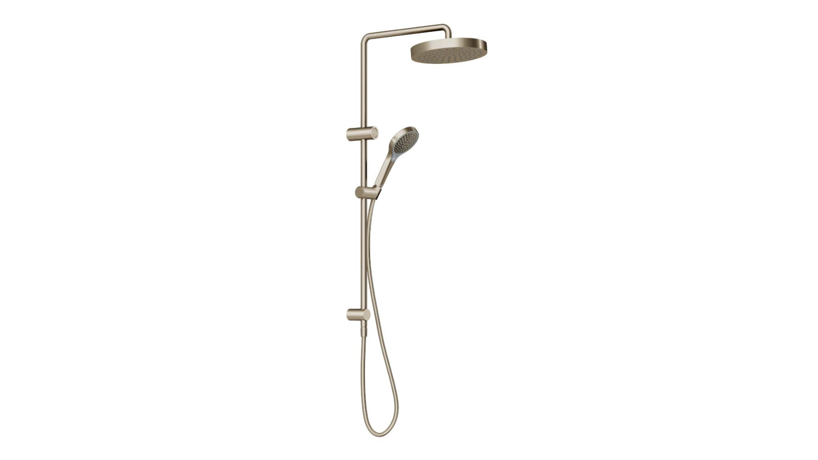 Villeroy & Boch Embrace 250 Shower System - Brushed Nickel
