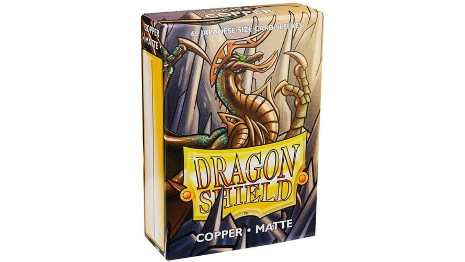 Dragon Shield Box of 60 Japanese Matte Card Sleve - Copper