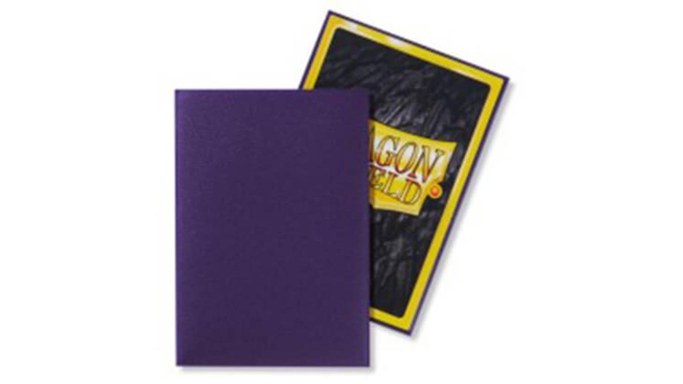 Dragon Shield Box of 60 Japanese Matte Sleeve - Purple