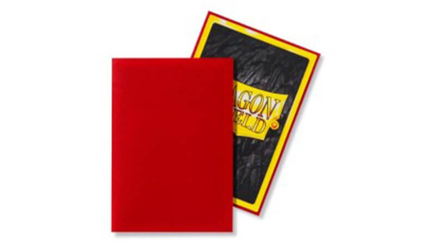 Dragon Shield Box of 60 Japanese Matte Sleeve - Crimson