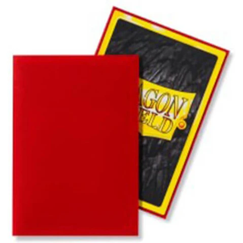 Dragon Shield Box of 60 Japanese Matte Sleeve - Crimson