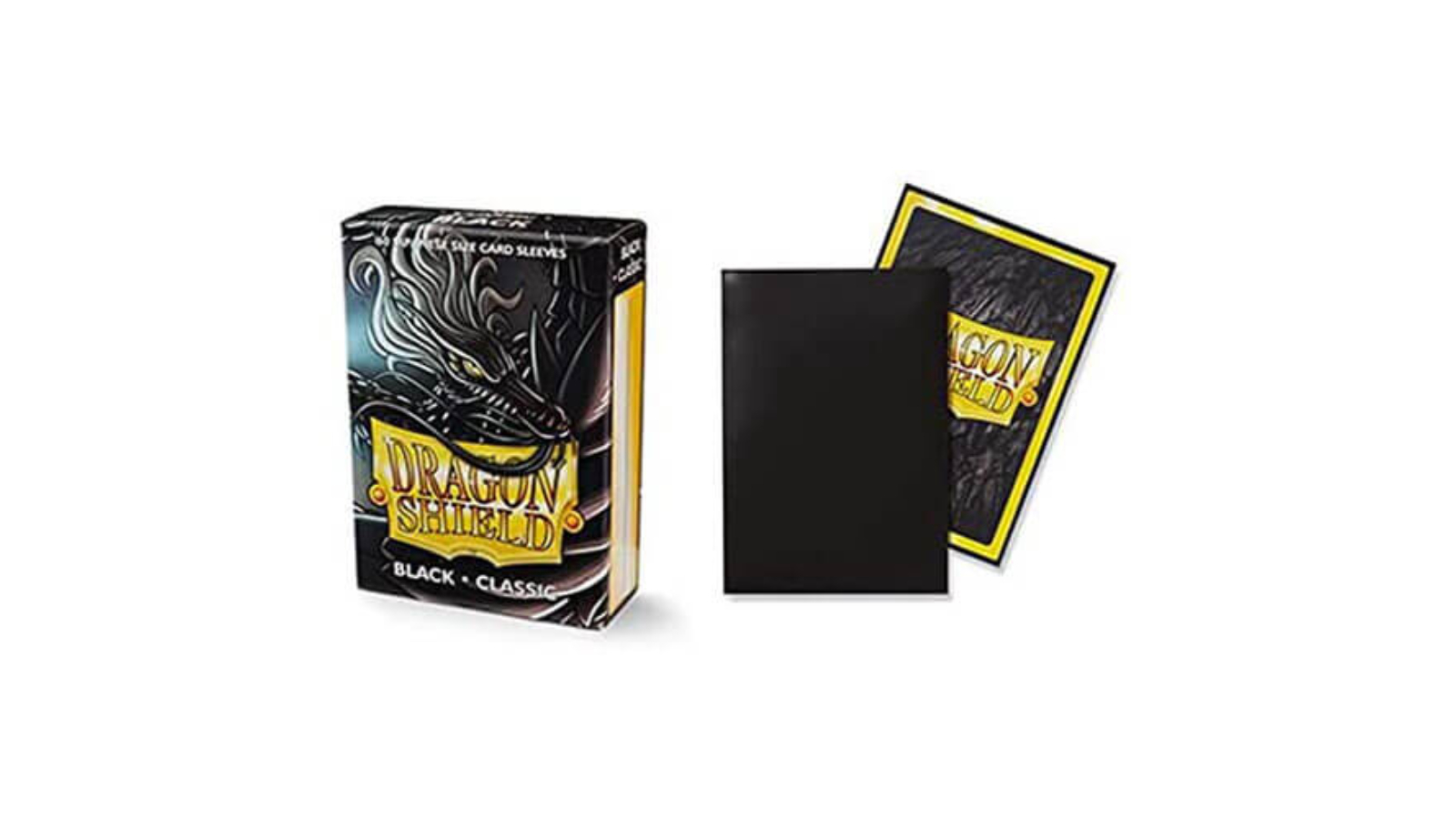 Dragon Shield Box of 60 Classic Japanese Sleeve - Black