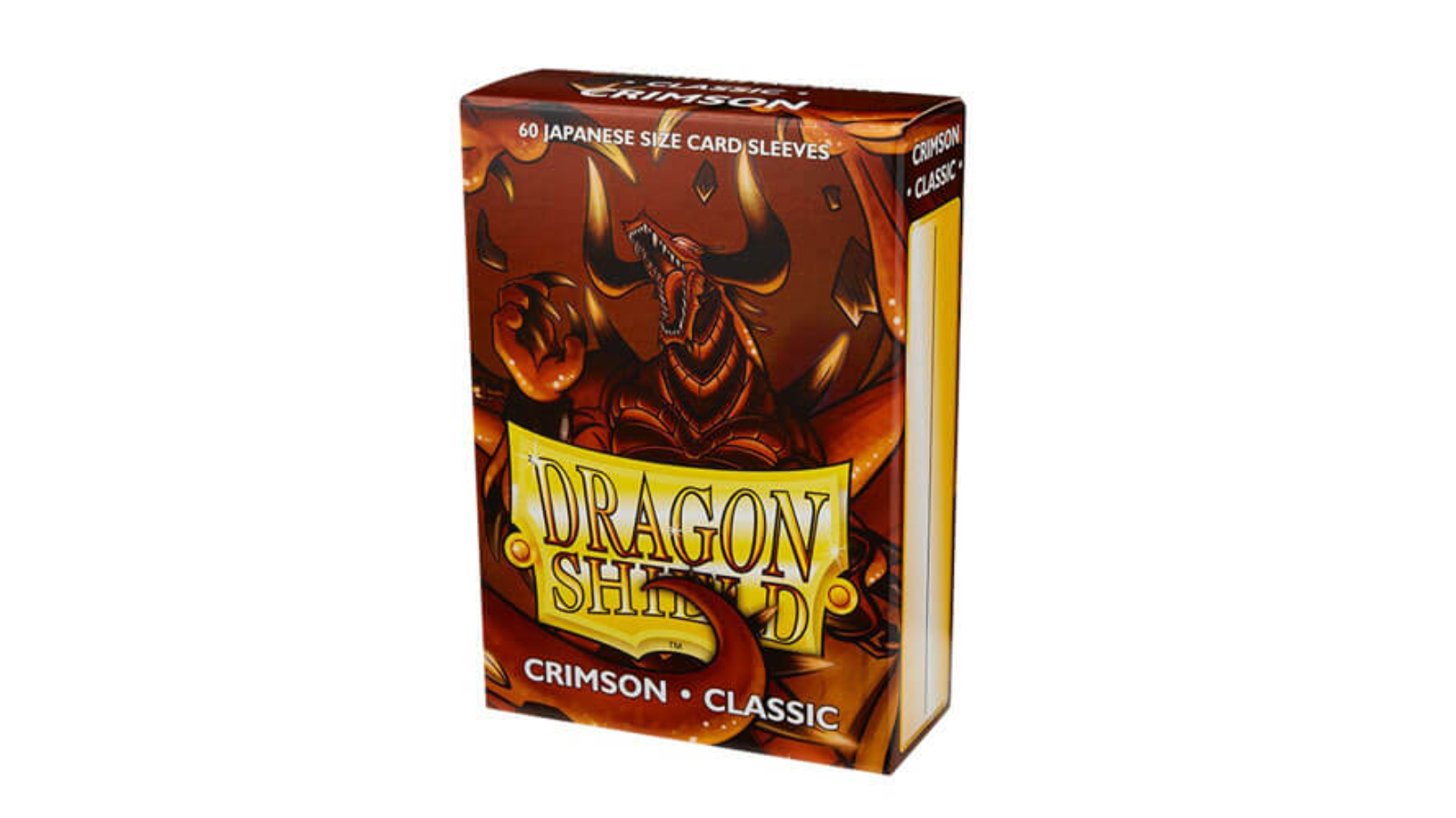 Dragon Shield Box of 60 Classic Japanese Sleeve - Crimson
