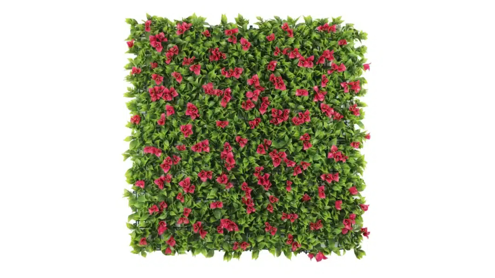Designer Plants UV Resistant Flowering Pink Vertical Garden - 1 x 1metre