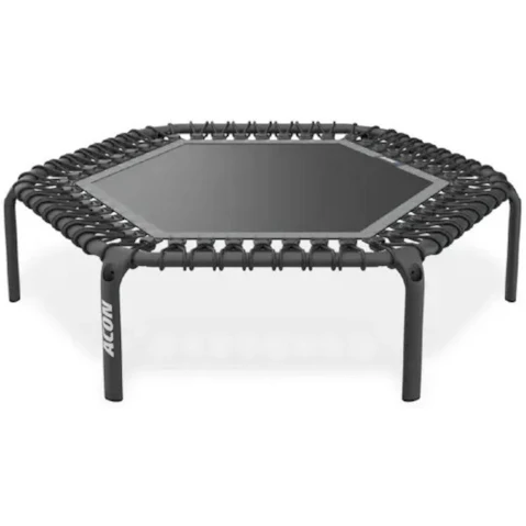 ACON 1.41metre Hexagon Rebounder Fitness Trampoline - Black