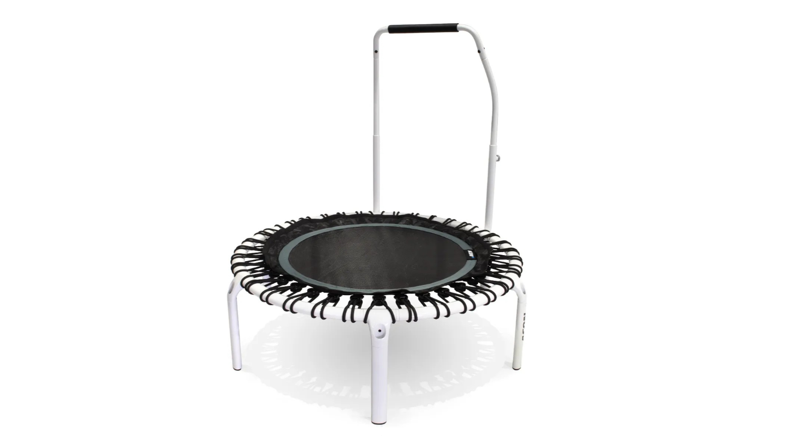 ACON 1.12metre Round Rebounder Fitness Trampoline with Handlebar - White