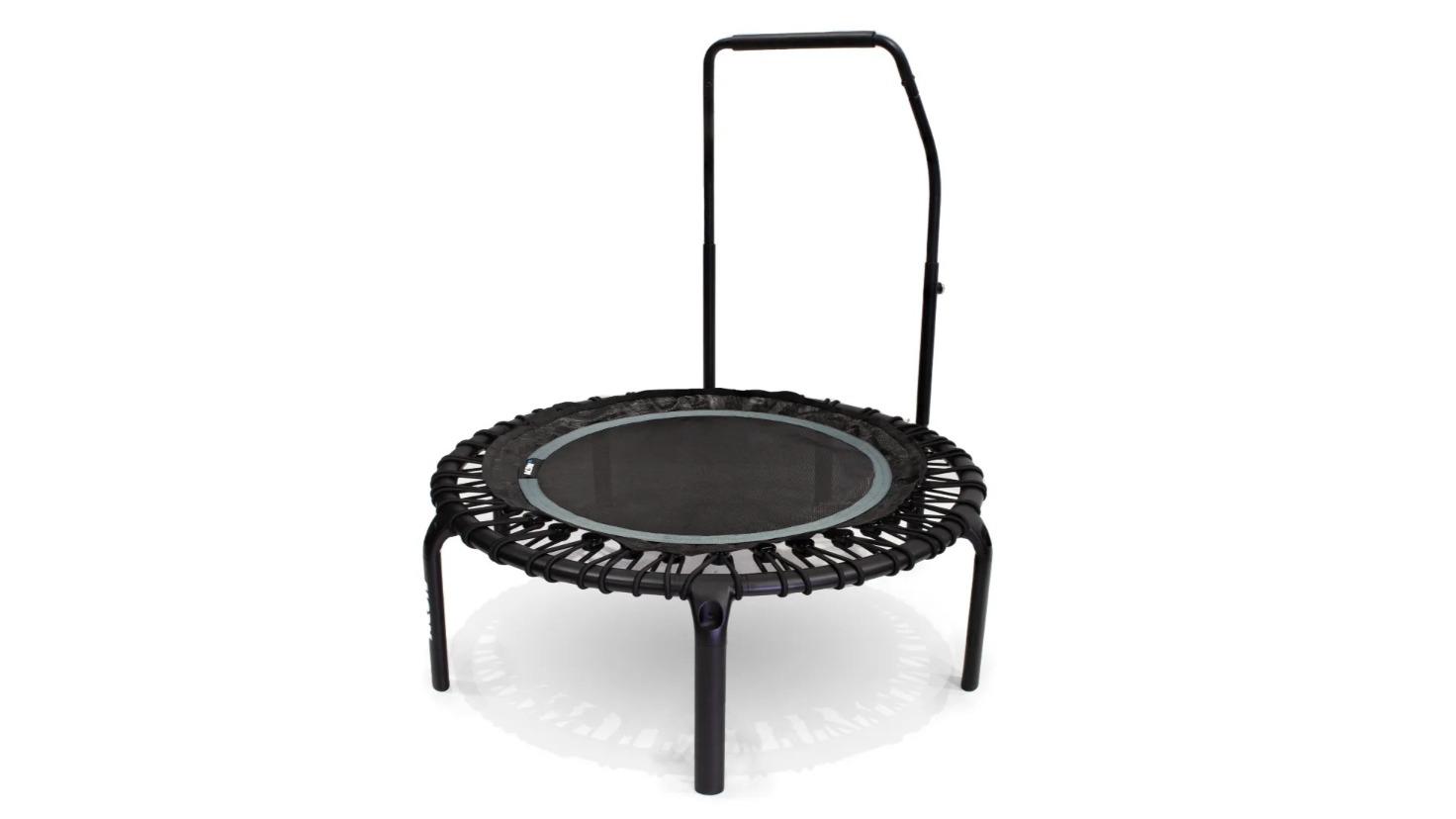 ACON 1.12metre Round Rebounder Trampoline with Handlebar - Black